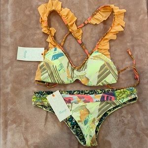 Reversible multicolored Maaji bikini